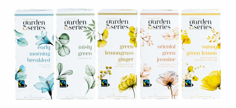 Garden Series enveloppendoos theedoos smaken