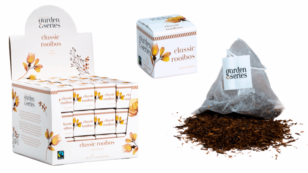 Garden Series premium lijn kubusdoosjes pyramide thee